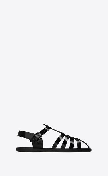 MALIK sandals in patent leather